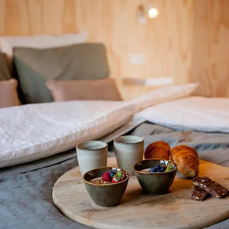 펜션 Ecohome Bries 8personen En Baby Zeezand Recreatie