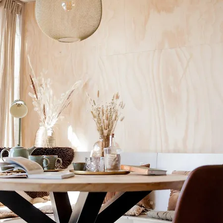 Ecohome Bries 8personen En Baby Zeezand Recreatie 펜션 *